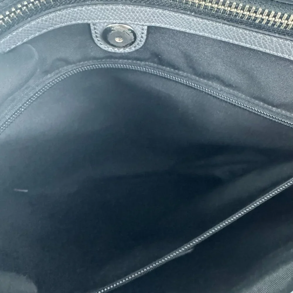 Authentic COACH F71695 METROPOLITAN BAG IN CROSSGRAIN LEATHER, ASH